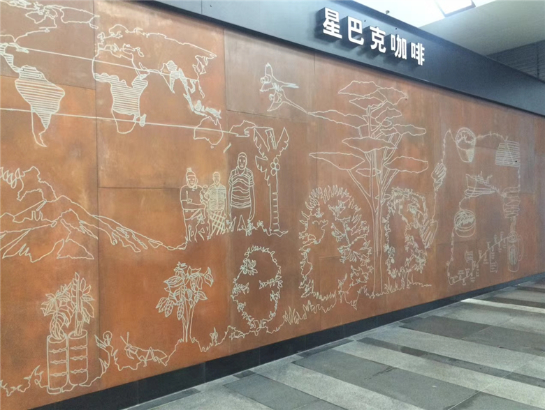 玉林耐候钢幕墙
